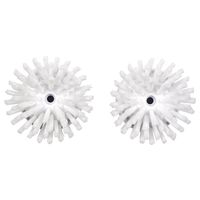 OXO 09372000746 Good Grips Soap Dispensing Palm Brush Refills, 2-Pack, 1 Multicolor