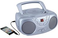 Sylvania Portable Cd Player & AM/FM Radio Mega Bass Reflex Boombox Sound System