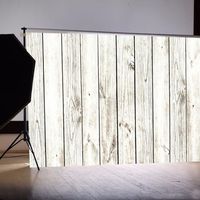WensLTD Vinyl Wood Wall Floor Photography Studio Prop Backdrop Background 3x5FT (C-1)