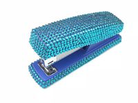 blingustyle Sparkly Diamante Crystal Stapler for Office/Home Turquoise