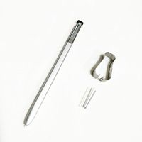 DEMAT Chromebook Pro and Plus Replacement Touch Stylus S Pen for Samsung Chromebook Pro/Plus XE510C24-K01US XE513C24-K01US Touch Stylus S Pen +Replacement Tips/Nibs (Silver)