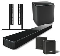 Bose 5.1 Home Theater System with SoundTouch 300 Soundbar, Acoustimass 300 Bass Module, Virtually Invisible 300 Surround Speakers, and SoundXtra SoundTouch 300 TV Mount
