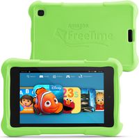 Fire HD 6 Kids Edition Tablet, 6" HD Display, Wi-Fi, 16 GB, Green Kid-Proof Case
