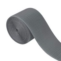 Carpet Cord Cover, Cable Grip Strip for Commercial Office Closed Loop Carpet, Cord Cover Floor Carpet to Hold Wires in Place Along Walls and Under Desks, 3.15'' Width X 13.1' Length - Grey