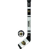 Franklin Sports NHL Vegas Golden Knights NHL Mini Soft Hockey Stick Set - NHL Team Soft Foam Mini Hockey Stick and Ball Set - Great Toy for Kids