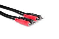 Hosa CRA-204 Dual RCA to Dual RCA Stereo Interconnect, 4 Meters