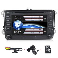 HD 7 inch Car Stereo GPS DVD Navi 2 Din for VW Jetta Passat Golf Beetle Caddy Tiguan Scirocco Octavia Altea Touran Amarok Car Radio in-Dash DVD