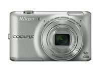 Nikon COOLPIX S6400 16 MP Digital Camera with 12x Optical Zoom and 3-inch LCD (Silver) (OLD MODEL)