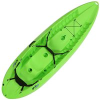 Lifetime Tandem Sit on Top Kayak with Back Rests, 10 Feet, Green