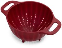 KitchenAid Plastic Colander/Strainer, 5-Quart, Red - KC166OSERA