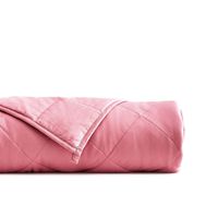 YnM Weighted Blanket (20 lbs, 48''x72'', Twin Size) for People Weigh Around 190lbs | 2.0 Cozy Heavy Blanket | 100% Oeko-Tex Certified Cotton Material with Premium Glass Beads, Bradied Apricot