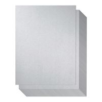 Shimmer Paper - 96 Pack-Silver Metallic Cardstock Paper, Double Sided, Laser Printer Friendly - Ideal for Weddings, Baby Showers, Birthdays, Craft, Letter Size Sheets, 250 GSM, 8.7 x 0.03 x 11 Inches