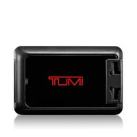 TUMI - 4 Port USB Electric Travel Adaptor Plug - International Universal AC Power Converter - Black