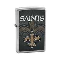 Custom Style Personalized Zippo Lighter NFL - Free Laser Engraving (New Orleans Saints)