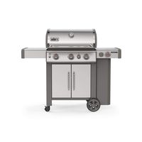 Weber 61006001 Genesis II S-335 3-Burner Liquid Propane Grill, Stainless Steel