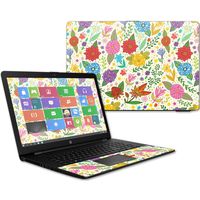 Mightyskins Skin Compatible with Hp 17t Laptop 17.3" (2017) - Flower Garden | Protective, Durable, and Unique Vinyl Decal Wrap Cover | Easy to Apply, Remove, and Change Styles | Made in The USA