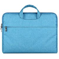 Jennyfly 11.6 inch Laptop Sleeve with Handle, 360° Protective Laptop Sleeve Briefcase Anti-Scratch Protection Handbag Cover Slim Carrying Bag Cover for 11-12 inch Laptop MacBook Tablet - Blue