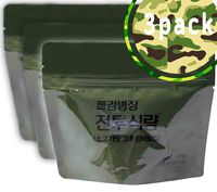 Foreign Civilian Mre Food Beef Kochujang Rice Bibimbap I 3Pack Instant Military Combat Bibimbap Noodle Ready To Eat Individual Ration M R E