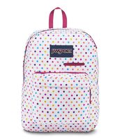 JanSport Digibreak Laptop Backpack- Sale Colors (Spot-O-Rama White)