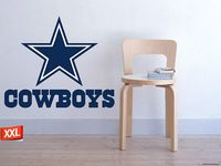 PillowFigtArt Full Color Dallas Cowboys Decal, Full Color Dallas Cowboys Sticker, Full Color Dallas Cowboys Wall Decal,Dallas Cowboys Logo Decal, NFL Logo Decal, Dallas Cowboys pf33 (52" x 52")