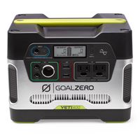 Goal Zero Yeti 400 Portable Power Station, 400Wh Battery Powered Generator Alternative with 12V, AC and USB Outputs