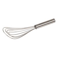 Prepworks by Progressive 10" Flat Whisk, Handheld Steel Wire Whisk Perfect for Whisking, Flat Roux Whisk, Gravy Stirring, BPA Free, Dishwasher Safe