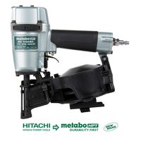 Metabo HPT Roofing Nailer, Pneumatic, Coil Roofing Nails from 7/8-Inch up to 1-3/4-Inch, 16 Degree Magazine, (NV45AB2)