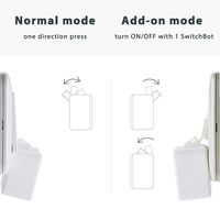 SwitchBot Smart Switch Button Pusher, No Wiring, Wireless App or Timer Control, Add SwitchBot Hub compatible with Alexa, Google Home, HomePod, IFTTT