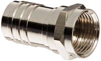 Crimp-On"F" Connector, for Standard Shield RG6/U Cable