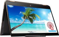 Premium HP Spectre X360 15 15t 2-in-1 Laptop PC 15.6" 4K UHD IPS Touchscreen 10th Gen Intel Core i7-10510U 20GB RAM 2TB SSD GeForce MX250 FP Reader RGB Backlit KB Thunderbolt Win 10 - HP Pen&Sleeve