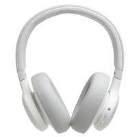 JBL Live 650 BT NC, Around-Ear Wireless Headphone with Noise Cancellation - White
