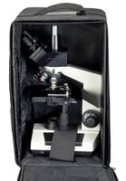 OMAX 40X-1000X Trinocular Biological Compound LED Microscope with Vinyl Carrying Case