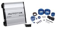 Autotek SS2500.1D Super Sport 2500w Mono Car Amplifier Class D+Remote+Amp Kit