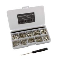 Mcsher 300pcs Laptop Notebook Screws Kit Set for HP Dell Lenovo Samsung Sony Toshiba Gateway - Silver