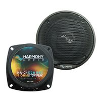 Compatible with Dodge Sprinter 2003-2009 Front Dash Replacement Harmony HA-C4 Premium Speakers New