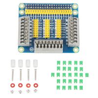 GPIO Port Board 1 pcs 1 to 3 Row GPIO Port Expansion Extension Board for Raspberry Pi 3/2 Module B Multi-Function GPIO Extension Board Module Card with Screw Accessories