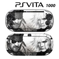 Decorative Video Game Skin Decal Cover Sticker for Sony PlayStation PS Vita (PCH-1000) - Metal Gear Solid