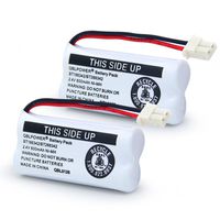 QBLPOWER BT162342 BT262342 Battery for BT183342 BT283342 BT166342 BT266342 VTech CS6114 CS6419 CS6719 AT&T EL52300 CL80111 Cordless Phone (2 Pack BT166342)