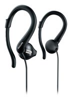 Philips ActionFit Sports Hooks Headphone - Black (SHQ1250TBK/27)