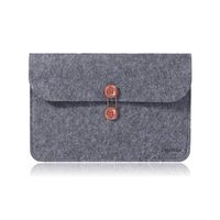 OrgaWise Felt Laptop Sleeve Felt Ipad Sleeve Ipad Pro 12.9 Case Cover, Darkgrey