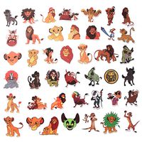 Cartoon Movie Lion King Themed 40 Piece Sticker Decal Set for Kids Adults - Laptop Motorcycle Skateboard Decals