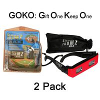 StadiumZoomz Max 2 Pack Team Colors Binocular Glasses - Red. Telescope Lenses, Zoom in for Sports,Concerts,etc