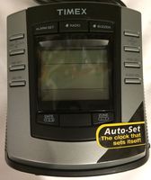 Timex T301B Auto Set Dual Alarm Digital Tuning Clock Radio