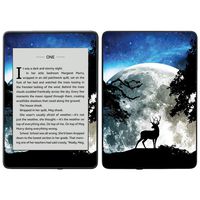 MightySkins Skin Compatible with Amazon Kindle Paperwhite 2018 (Waterproof Model) - Moonlight Deer | Protective, Durable, and Unique Vinyl Decal wrap Cover | Easy to Apply, Remove| Made in The USA