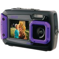 Coleman Duo2 2V9WP-P 20 MP Waterproof Digital Camera with Dual LCD Screen (Purple)