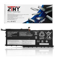 New 00HW028 00HW029 SB10F46467 Battery Replacement for Lenovo ThinkPad X1 Yoga 1st 2nd Gen X1 Carbon 4th Gen Series Laptop SB10F46466 01AV457 01AV441 01AV439 01AV410 01AV458 01AV438 15.2V 56Wh By ZTHY