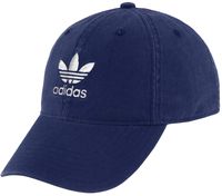 adidas Originals Women's Relaxed Adjustable Strapback Cap, Collegiate Navy/White, ONE SIZE