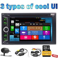 Wireless Backup Camers Included 2 Din Car DVD Player Autoradio Stereo with Wince System Automotive 3D GPS Auto Radio PC Electronics Double Din MP3 Music Capacitive Touchscreen in Center Console N