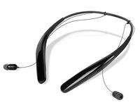 EXFIT BCS-100 Wireless Bluetooth Headphones, Waterproof and Sweatproof, Siri and Google Assistant Compatible, 14 Hour Battery (Black)