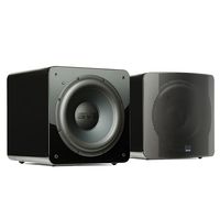 Dual SVS SB-2000 Subwoofer (Piano Gloss Black) - 12-inch Driver, 500-Watts RMS, Sealed Cabinet